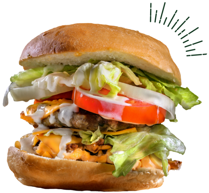 ハンバーガー画像