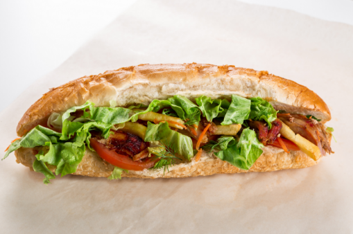 ベジタブルサンドイッチの画像